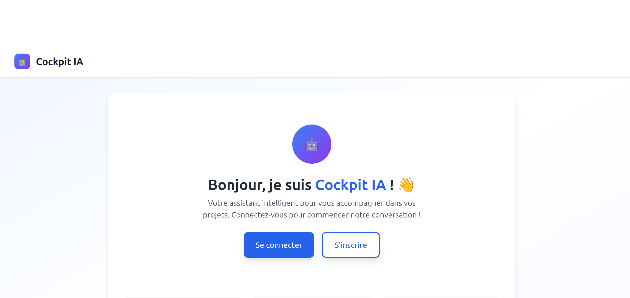 Aperçu de AI Cockpit