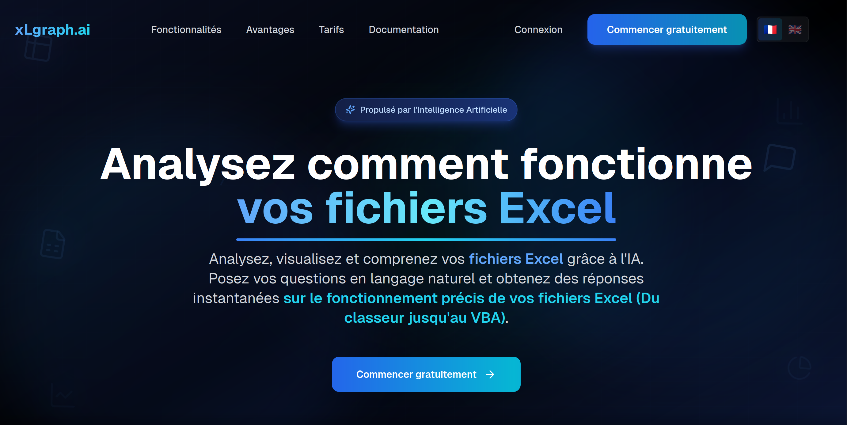 Aperçu de xlgraph.ai